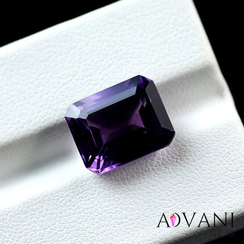 Exceptional Purple 7.10Ct Amethyst Gemstone Sourced From Brazil