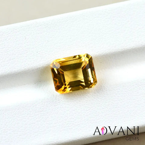 Genuine 5.40CT Citrine (Emerald Cut) Sourced In Brazil