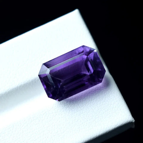Natural Loose Purple Amethyst Gemstone Sourced In Brazil