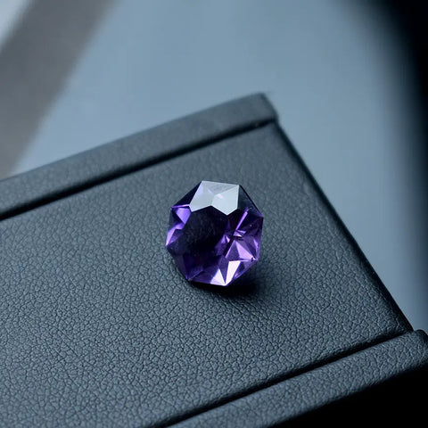 Radiant Purple Amethyst Gemstone Sourced In Brazil To Elevate Your Elegance