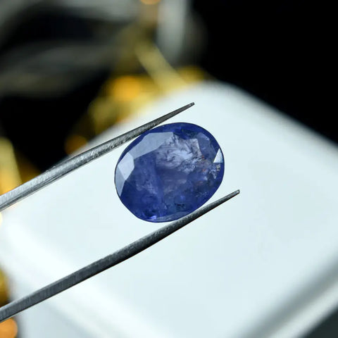 Pure Radiant Blue Tanzanite Gemstone A Precious Blue Marvel